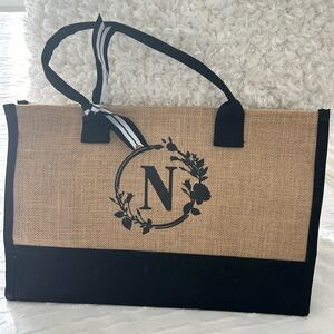 Canvas shoulder bag